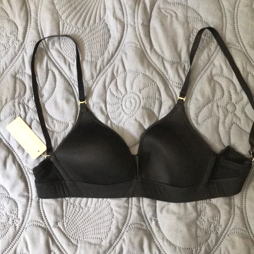 Third love seamless stripe wireless bra
